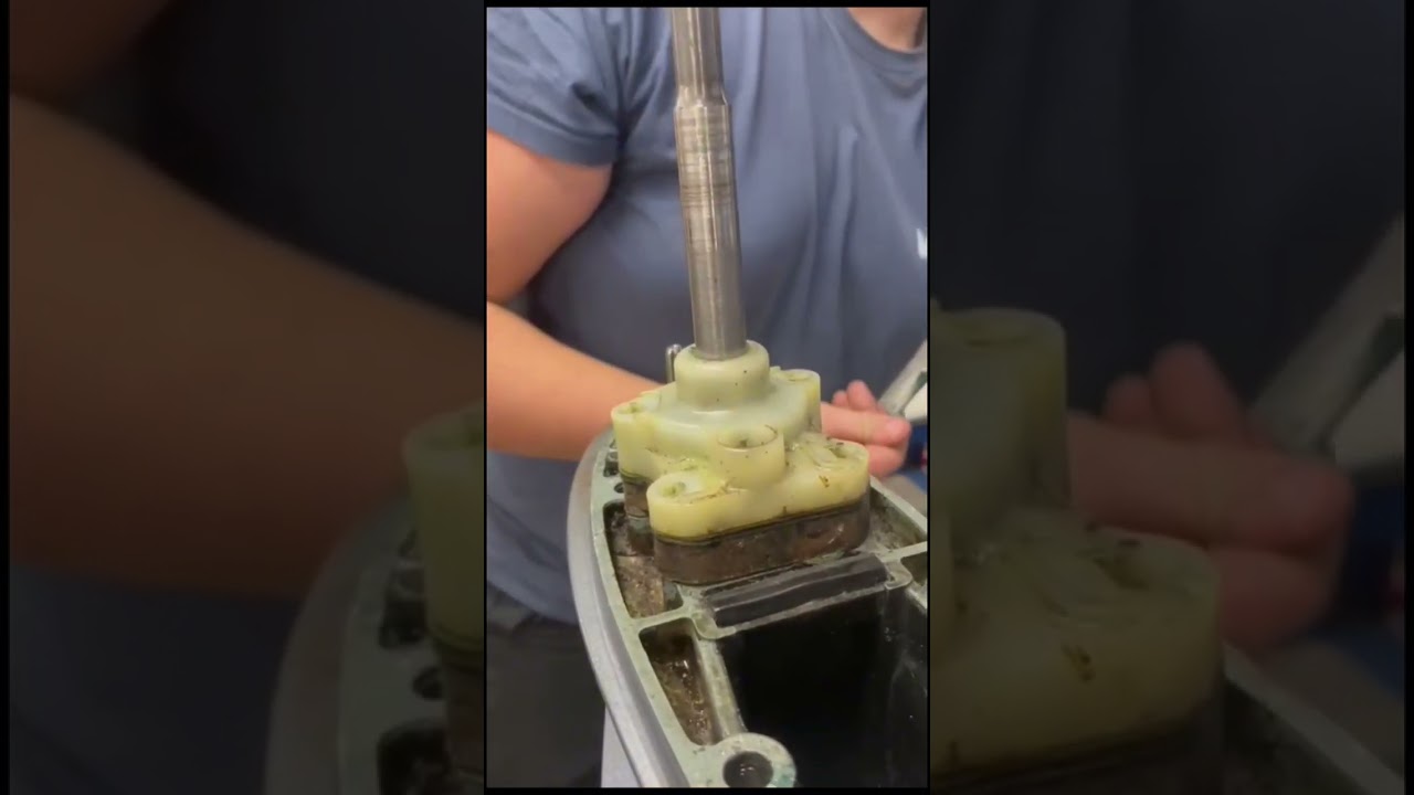 Entretien du circuit de refroidissement sur un yamaha 60cv