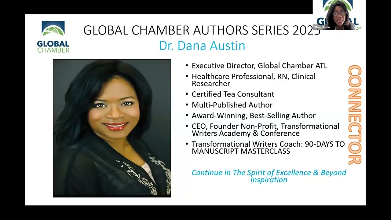 Globinar Book Author Monthly Stories, Tips and Techniques - October 15, 2025