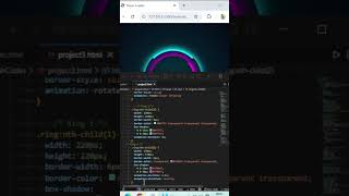 This Futuristic Loader Looks INSANE 😱 (Pure CSS!) | Advanced Neon Loading Spinner Using Only CSS