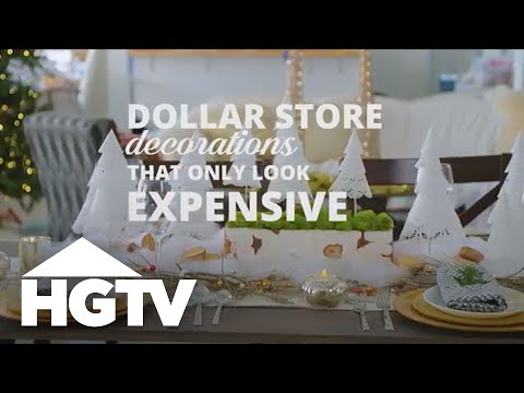3 DIY Dollar Store Holiday Decorations - HGTV