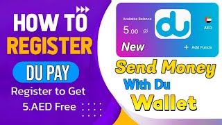 New DU Pay Wallet Register to Get 5.AED | Du pay App Review & registration 2024