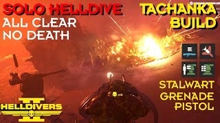 Helldivers 2 // Tachanka Turret Build - Terminid Solo Helldive - All Clear, No Deaths, w/ Commentary