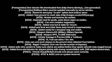 DayZ 1.7.7 Patch notes changelog discussion