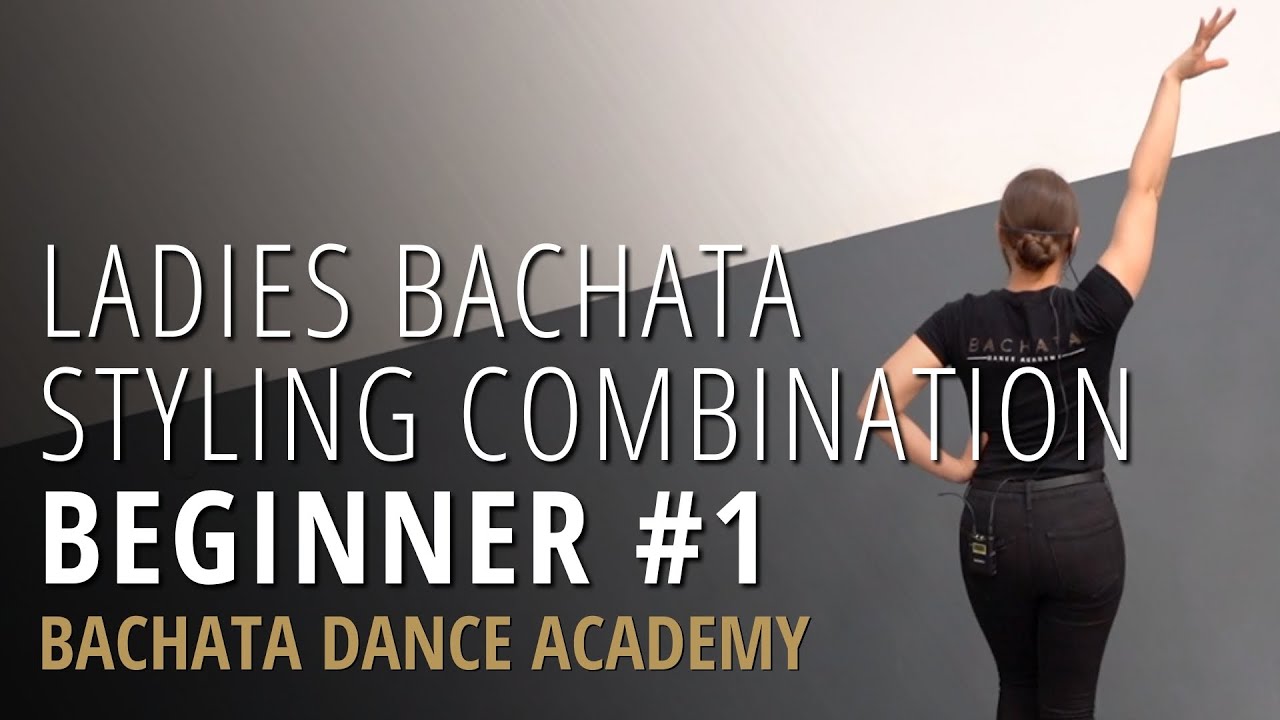 Ladies Bachata Styling Tutorial - Beginner Combination #1 - Nicole Thompson | Bachata Dance Academy