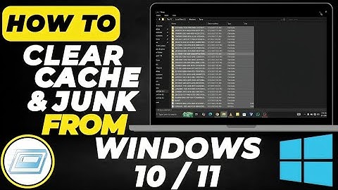 How To Clear Cache And Junk Files In Windows 10 & 11 | Speed Up PC Free 2025