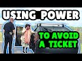 Legislator tries everything to get out of ticket.