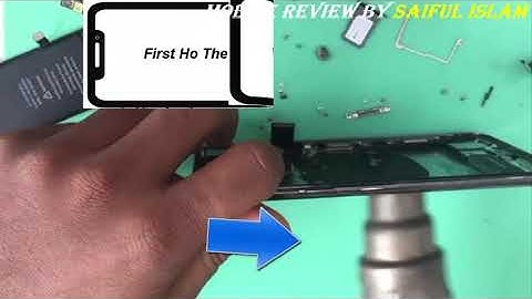 iPhone X  wireless, volume buttons, ring/silent switch, and sensor bracket Logic Change