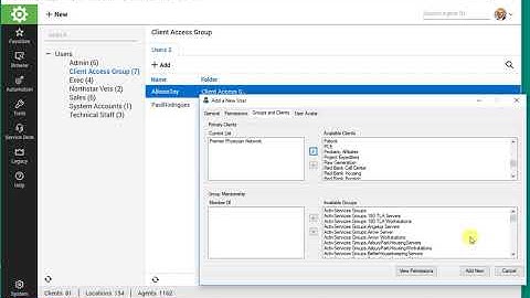 DeckerWright Corp - How to setup a Client User in ConnectWise Automate