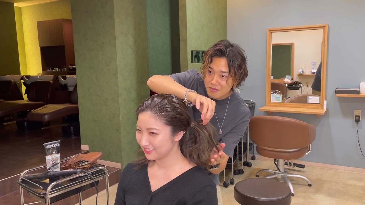 【仕上げにオールバックにする美容師の1日】#ドッキリ#美容室ネタ#ジャルジャルオールバック
