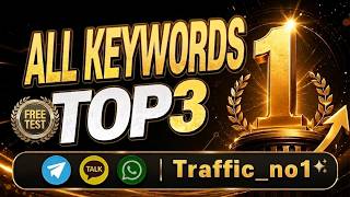 [Marketing] Rank Top 3 for Your Target Keywords. Test It Free Today