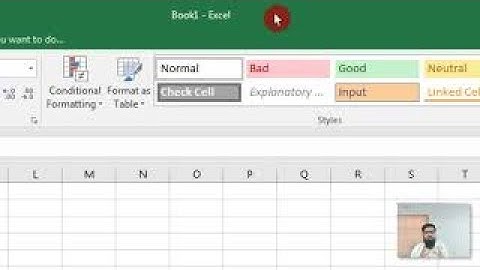 Microsoft Excel 2016 Basic Knowledge (Excel Window Components)