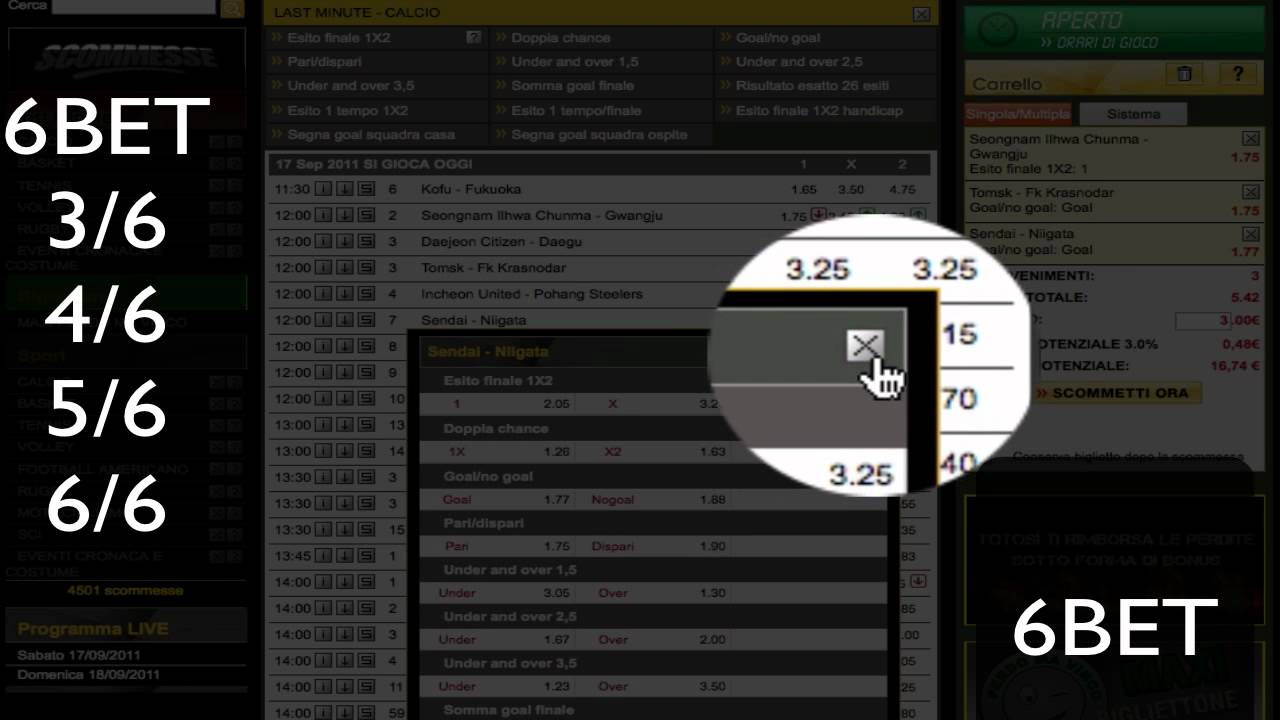 Pronostici Calcio 17 settembre 2011