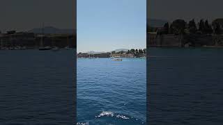 Ferry ride from Igoumenitsa to Kerkyra, Corfu. Arrival in Kerkyra. Greece. Teacher's sab day 333.