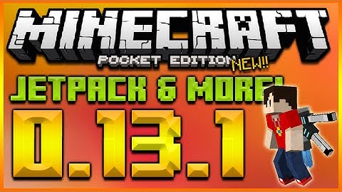 ★MINECRAFT POCKET EDITION 0.13.1 - SWITCH MOD WALK ON WATER, JETPACK, RIDE ANY MOB! (MCPE MODS)★