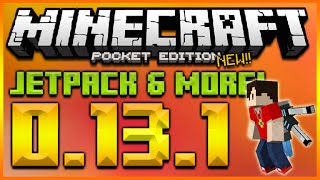 ★MINECRAFT POCKET EDITION 0.13.1 - SWITCH MOD WALK ON WATER, JETPACK, RIDE ANY MOB! (MCPE MODS)★ screenshot 5