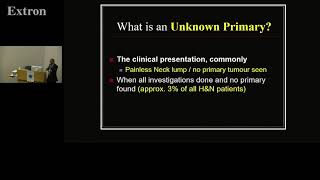 Unknown primaries of head & neck Update