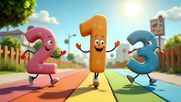 **Forest Animals Counting Song 🐿️ | Learn Numbers 1 to 10 with Cute Squirrels-The Little Wonders **