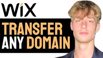 How To TRANSFER ANY DOMAIN To WIX WEBSITE 2025!