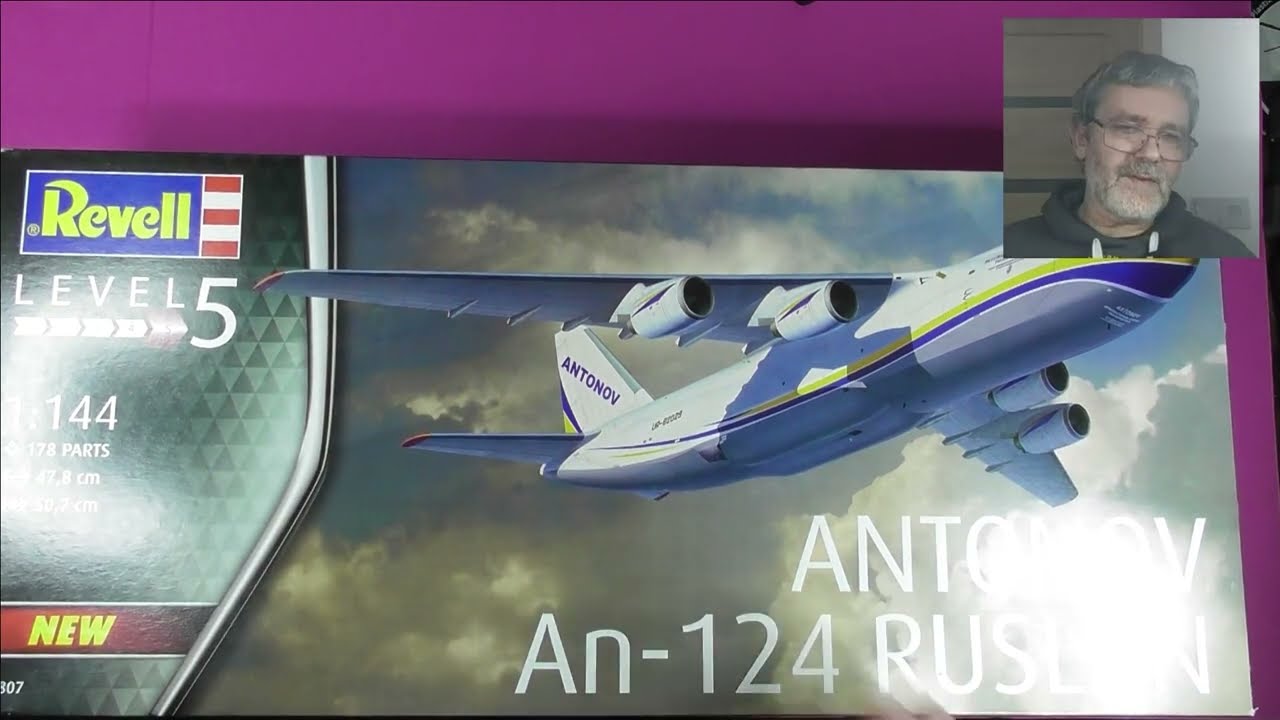 Revell Maqueta Avión Antonov An-124 Ruslan 1:144