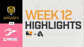 Akshon Highlights | Seoul Dynasty vs Hangzhou Spark | Week 12 Day 1 | Part 1