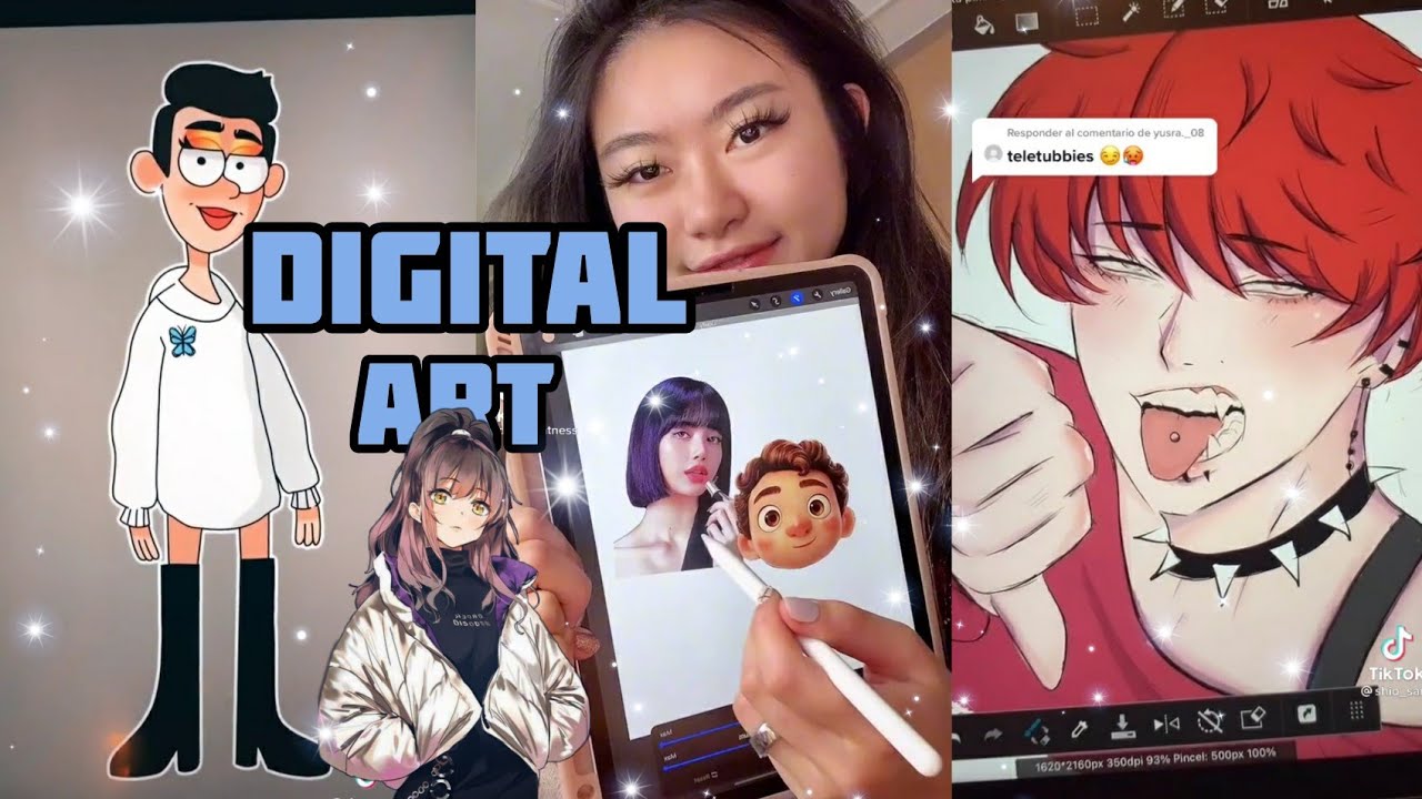 digital art , TikTok compilation - YouTube