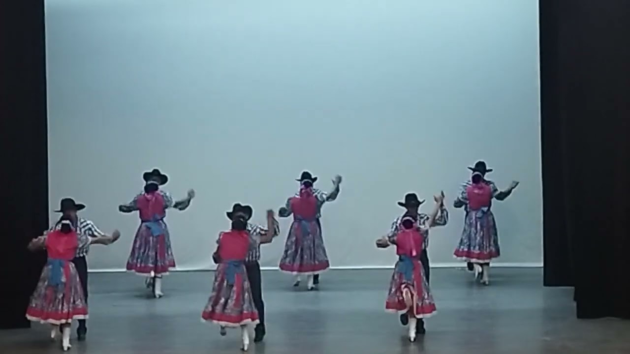 Baile de Coahuila, región de la frontera...