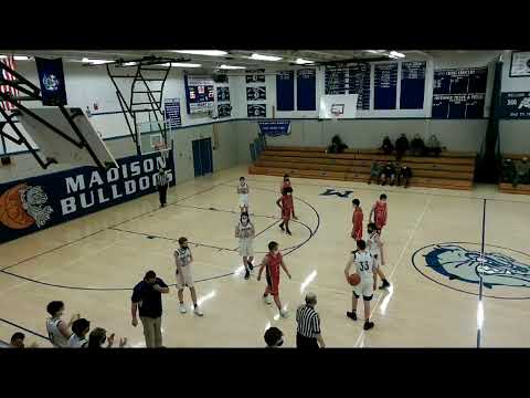 Wiscasset High School @ Madison Area Memorial High School - Boys Varsity Basketball  1/19/22