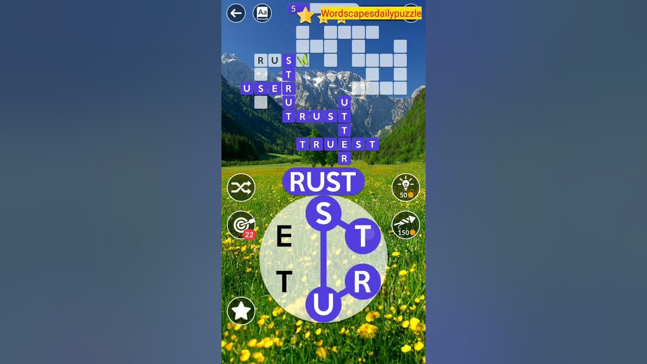 Wordscapes Daily Puzzle May 16 2020 Answers YouTube