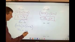 Distributive Property Chapter 4 - 6th Grade Math