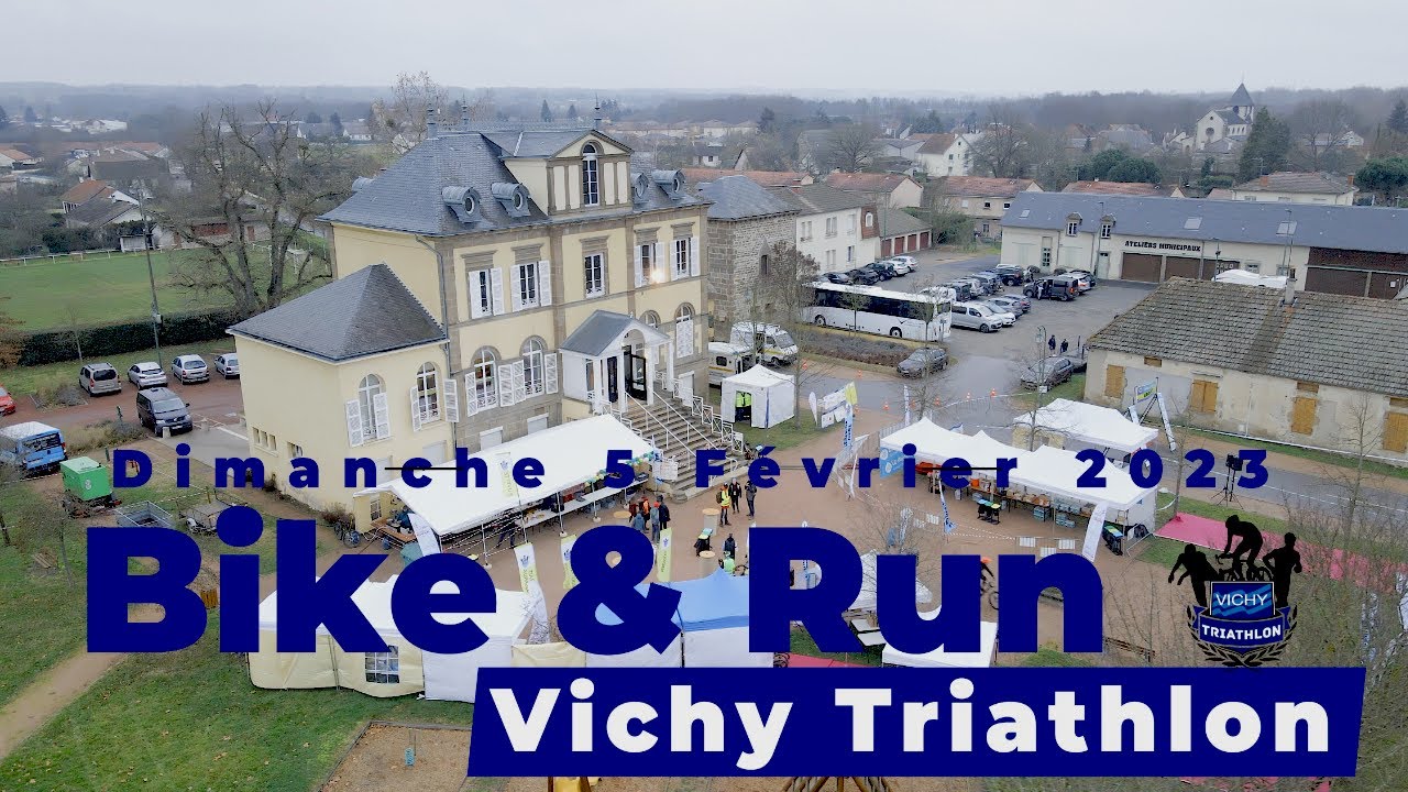 bike and run Vichy Triathlon 2023 YouTube