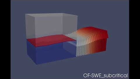 Coupling of Shallow Water Equations and OpenFOAM using preCICE
