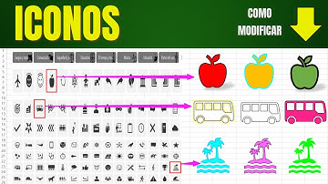 Cómo Editar e INSERTAR ICONOS en Excel