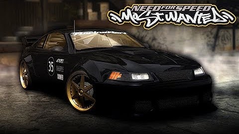 NFS Most Wanted | 2003 Ford Mustang Mod Gameplay [1440p60]