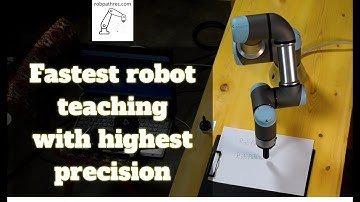 RobPathRec.com Teaser Video - Fastest industrial robot teaching