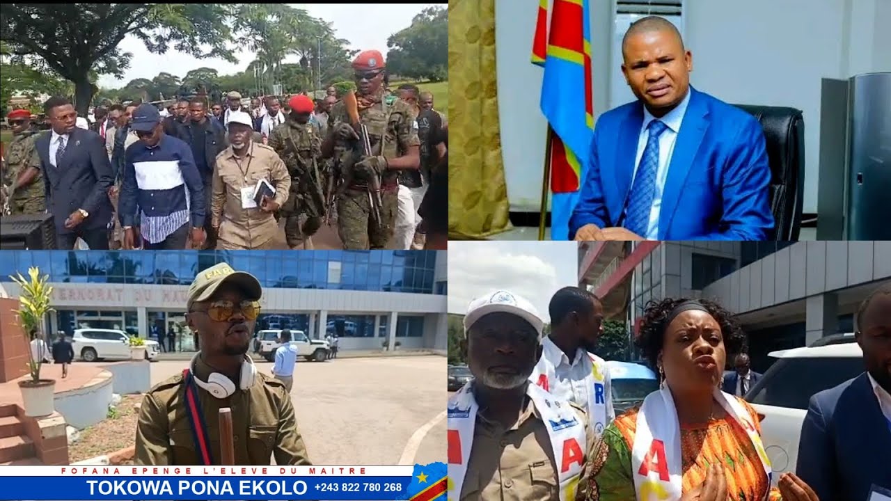 FLASH !!! MARTIN KAZEMBE AKUTANI N'A ELIEZER NTAMBWE N'A LUBUMBASHI