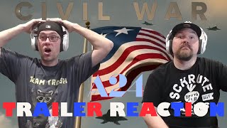 A24’s CIVIL WAR OFFICIAL TRAILER REACTION | ALEX GARLAND FILM | EX MACHINA | KIRSTEN DUNST