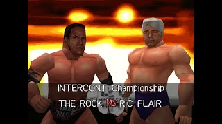 WWF Wrestlemania 2000 Matches - The Rock vs Ric Flair (REQUEST)