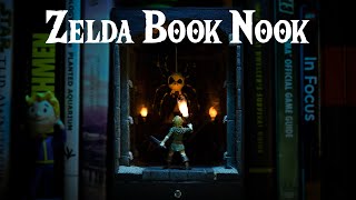 I made a spooky Zelda Book Nook diorama