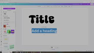 How to Make Text Appear on Clicking When Doing Presentations in Canva