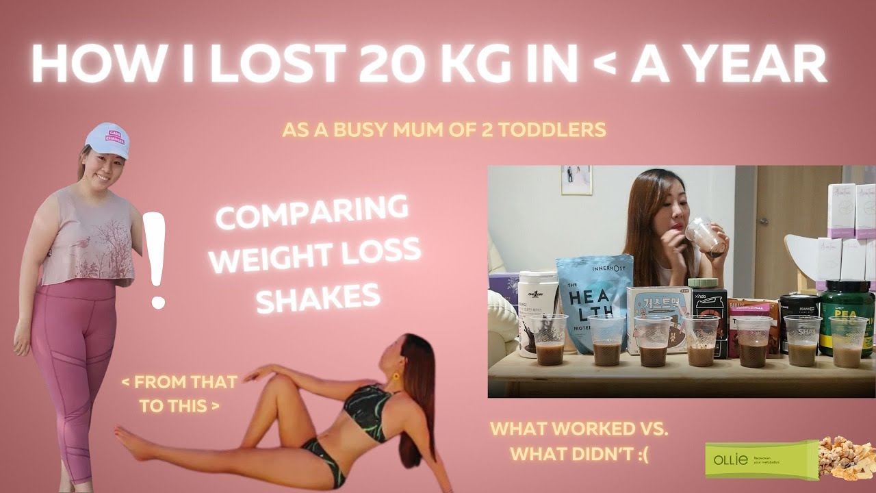 How I lost 20kg in a year - reviewing weight loss products