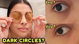 I tried to remove DARK CIRCLES in 7 days with coffee & THIS HAPPENED! *before & after results* screenshot 5