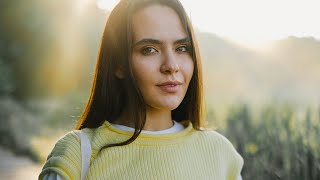 Beautiful Model Girl | Nature background HD Free Stock Video Footage - No Copyright | Free Download