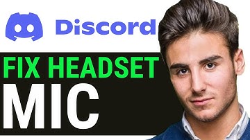 UPDATED 2024! HOW TO FIX DISCORD HEADSET MIC NOT WORKING