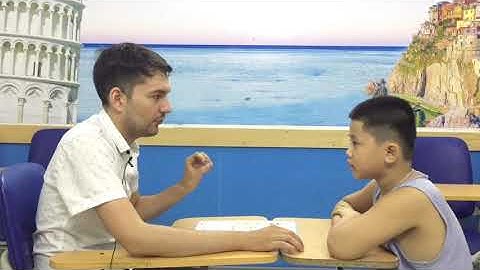 Minh Thìn - Test speaking-Hệ thống Anh ngữ Nemo - Tiếng Anh trẻ em 4-15 tuổi