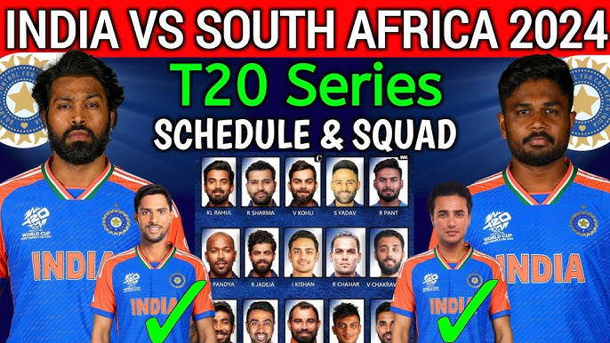 India vs South Africa T20 Series 2024 | India vs South Africa T20 ...