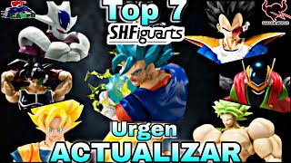 SH Figuarts Dragon Ball Top 7 qué les URGE una ACTUALIZACIÓN Los TOPS de Big Boss | Tamashii Nations