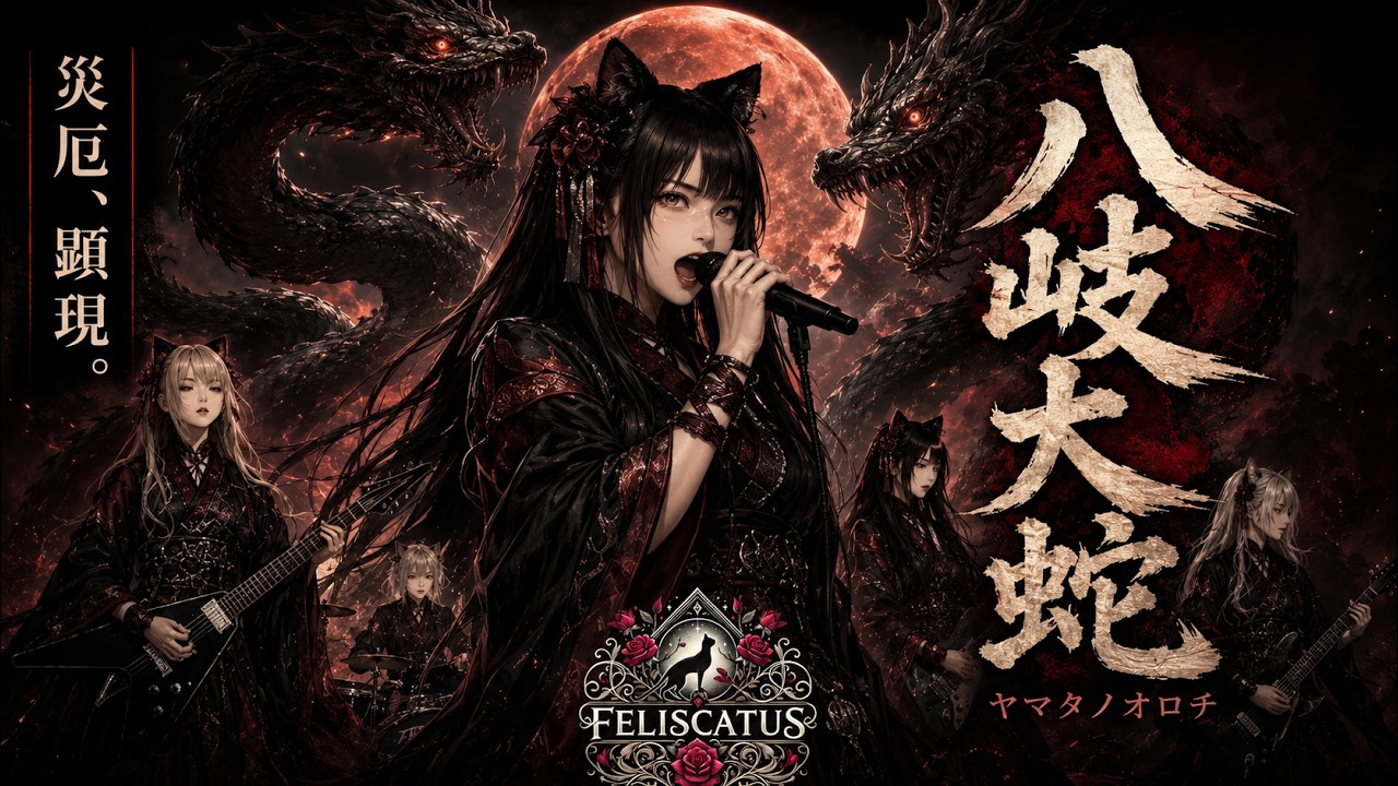 猫耳ガールズゴシックメタル】「八岐大蛇（ヤマタノオロチ）」Felis