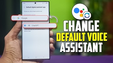How to Change Default Digital Assistant App SAMSUNG | Change Voice Assistant