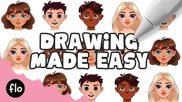 Create Your Own Character in Procreate - Easy Drawing Tutorial