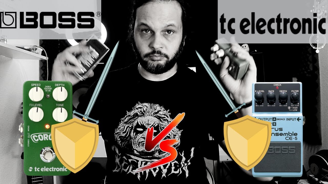 Boss CE5 Vs TC Electronic Corona Chorus - Qual o Melhor Chorus